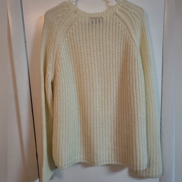 Wooden Ships Ribbed knit Wool Blend Sweater size m/l - Picture 2 of 5